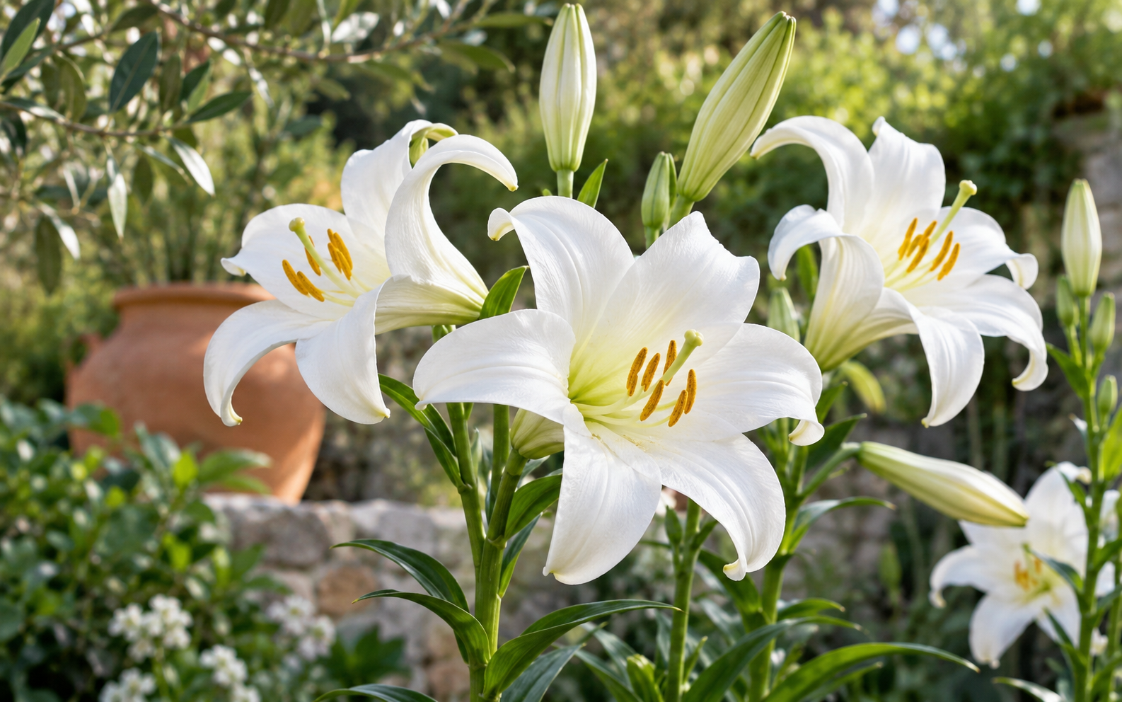 Κρίνος της Παναγίας ή αλλιώς Lilium Candidum!