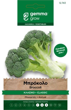 Μπρόκολο κλασικό · Classic broccoli 12743
