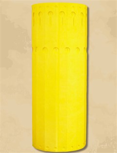 Ετικέτες για εκτυπωτή 1,70 x 22 εκ. Κίτρινες