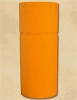 Ετικέτες PVC για Μαρκαδόρο  2,54 x 20 εκ. Πορτοκαλί