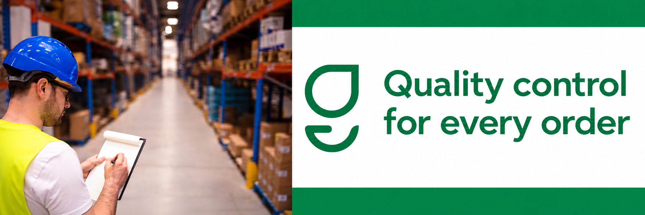 GEMMA warehouse order inspection — Quality control for every order